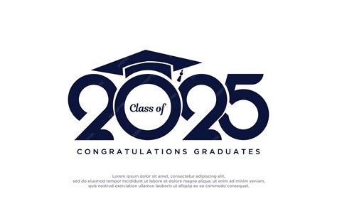 Premium Vector | Letter of congratulations to class of 2025 and new ...