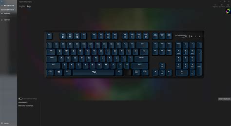 Image result for HyperX Keyboard Light Control