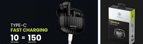 HEARMO HearPods Air True Wireless in Ear Earbuds with Upto 24H Playtime ...