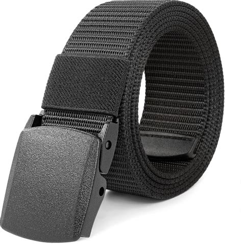 LXMY Work Belts for Men,Belts for Men,Adjustable Nylon Fabric Belt,No ...
