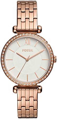 Fossil Stainless Steel Women Karli Rose Gold Dial Analog Watch Bq3181 ...
