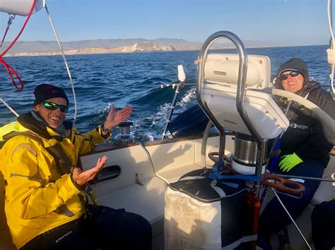'Finistere' Battles Raging Seas from Santa Barbara to San Francisco