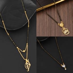 VPCREATION Excellent Finished Micro Gold-plated Stylish Mangalsutra ...