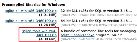 Image result for Installer SQLite