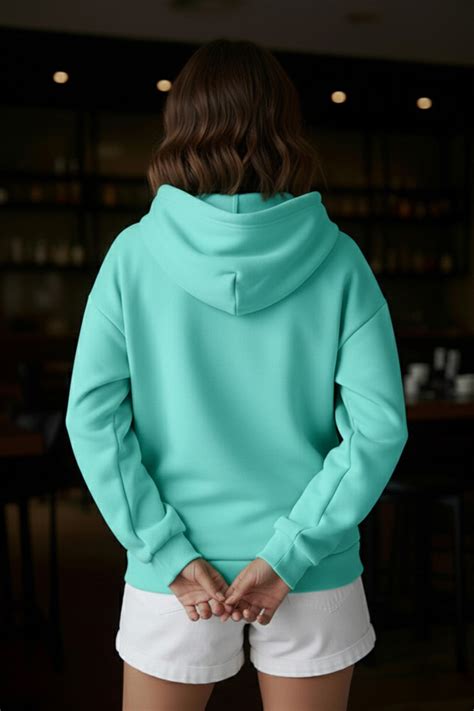 Stay High Graphic Printed Green Oversized Hoodie – Juneberry