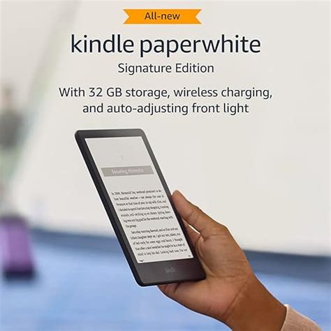 Introducing Kindle Paperwhite Signature Edition (32 GB) – With a 6.8 ...