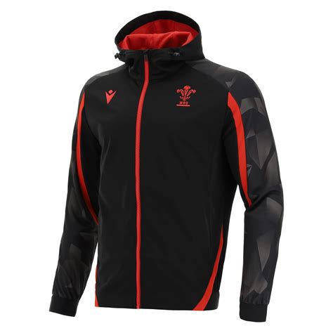 Buy Macron Men's Welsh Rugby 2021/22 Anthem Jacket welsh rugby 2021/22 ...