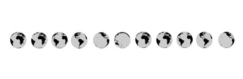 Image result for Rotation of Earth Animation