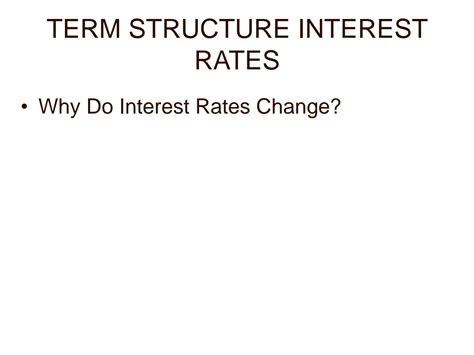 Term Structure of Interest Rate Explained 的图像结果