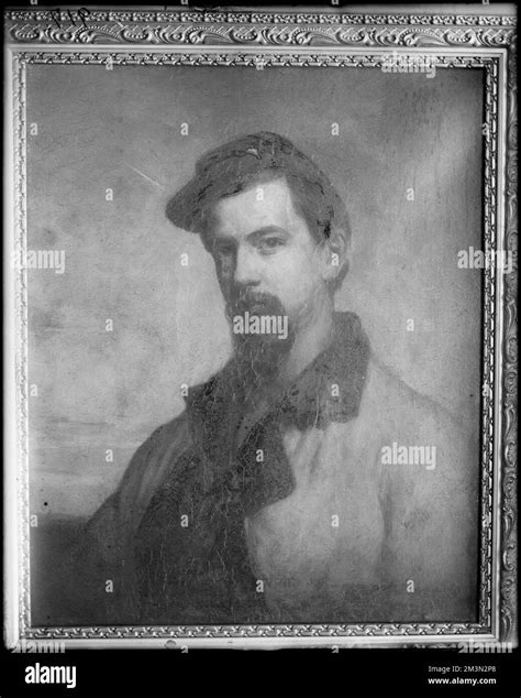 Portrait, unknown Brownel, one of Ellsworth's Zouaves, by J. Harvey Young , Portrait paintings ...