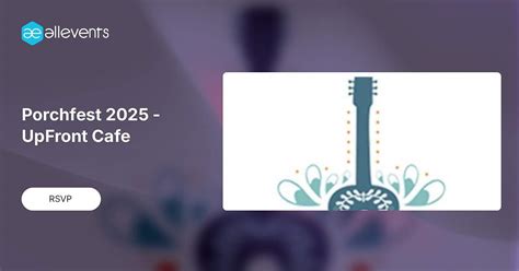 Porchfest 2025 - UpFront Cafe, 313 Front St., Belleville, ON, Canada ...