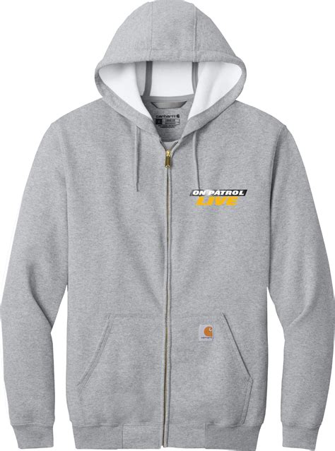 On Patrol: Live Carhartt Midweight Hooded Zip-Front Sweatshirt