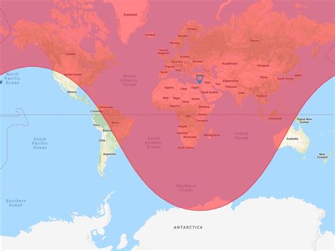 Map Showing The Range Of Israel's Jericho III Nuclear Missiles ...