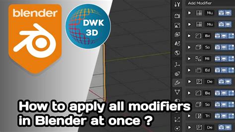Image result for How to Add a Modifier in Blender