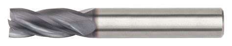 WIDIA HANITA, Carbide, TiAlN Coated, Corner Radius End Mill - 430H55 ...