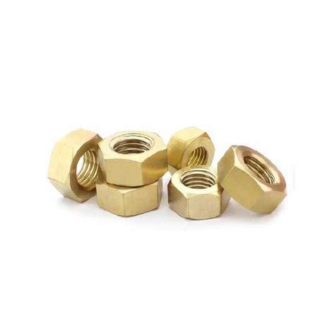 M2.5 Hex Nut Brass - from ₹50