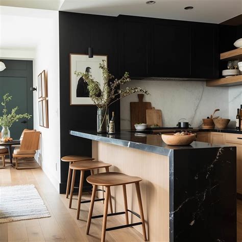 Stylish Kitchen Peninsula Ideas - Plank and Pillow | Kitchen peninsula ...