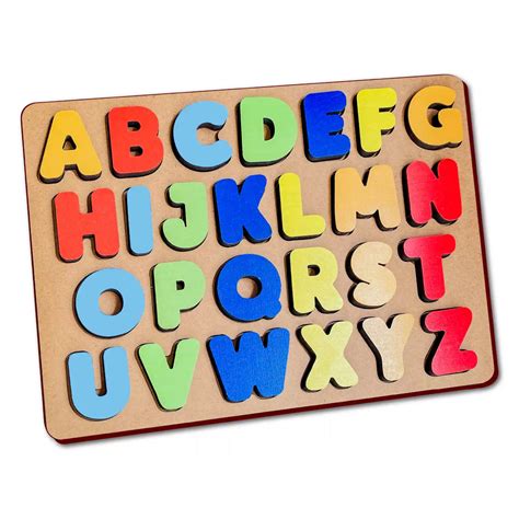 Alphabet Letters Uppercase Chunky Puzzle 3+ Years – Mini Leaves