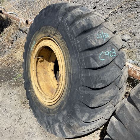 20.5X25 General OTR Tire E-3 L-3 NDLCM 20-Ply CONDITION: UsedTREAD ...