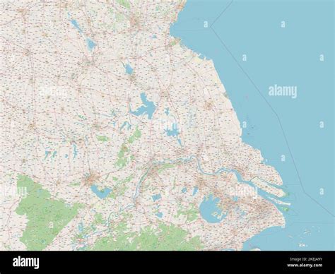 Jiangsu, province of China. Open Street Map Stock Photo - Alamy - map of china jiangsu province