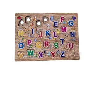 ORCA Wooden Colorful Learning Educational Board for Kids Wooden Picture ...