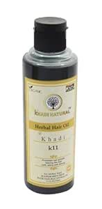 Buy Khadi Natural Herbal K11 Hair Oil 210 ML - Strengthen, Nourish, and ...