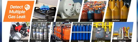 HASTHIP® Gas Detector with LCD, Visual & Audible Alarms, High Precision ...