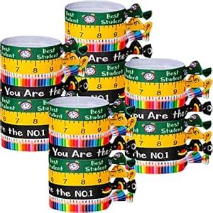 32 Pieces Back to School Hair Ties No Crease Ribbon Hair Ties Ribbon ...