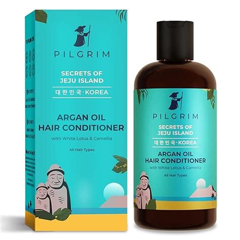 Pilgrim Korean Argan Oil Hair Conditioner With White Lotus & Camellia ...