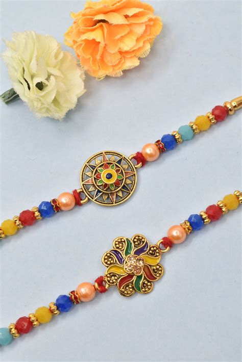 Rakhis for Brothers, Combo Rakhi, Set of 2 Rakhis for Brother, Kids Ra ...