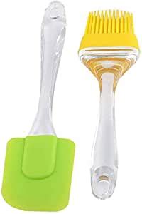 Buy Nextday`s Silicone Spatula and Brush Set for Pastry, Cake Mixer ...