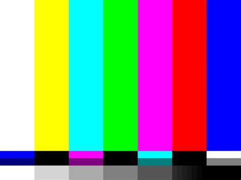 Image result for Color Bars Test Pattern