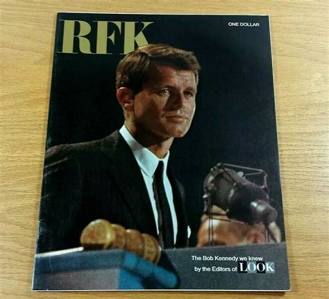 RFK Robert F. Kennedy The Bob We Knew Look Magazine | Ubuy India