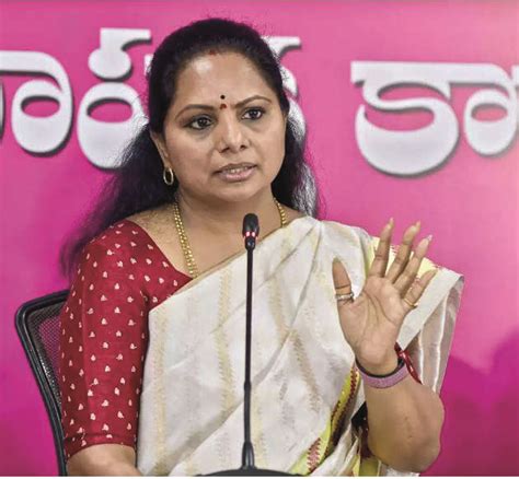 Kavitha conspired with AAP leaders to get favours in Delhi excise ...