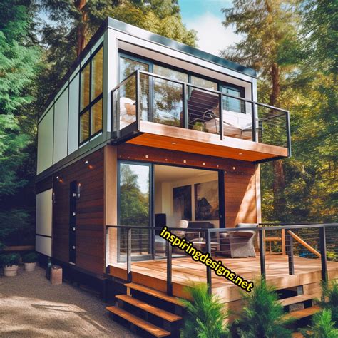 20 incredible luxury modern tiny homes with huge windows and decks ...