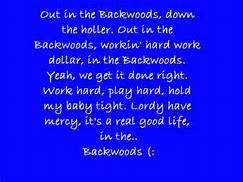 Image result for Sometimes Backwood Lyrics