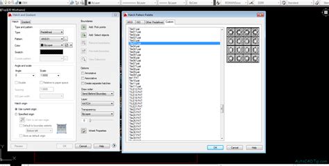 Image result for AutoCAD LT Hatch Patterns