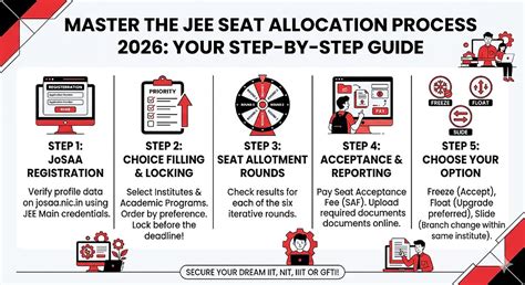 JEE Seat Allocation Process 2026: Step-by-Step Guide for Students