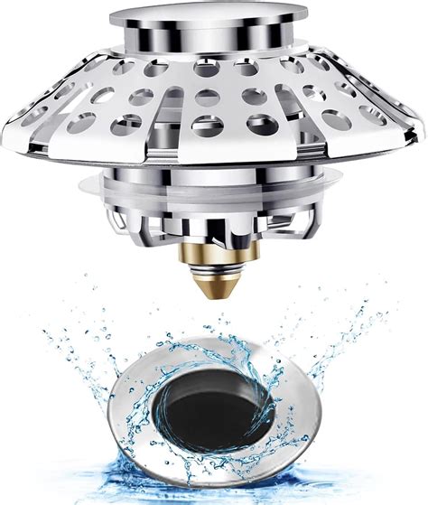 COLDDD Downspout Universal Brass Floor Drain core, Shower Floor Drain backflow Preventer ...