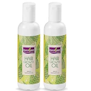 Buy Nuvotone Amla-Manjistha Hair Oil for Hair Growth, Anti-Hair Fall ...