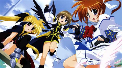 Download Hayate Yagami Nanoha Takamachi Fate Testarossa Anime Magical ...