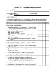 Image result for Payable Audit Program