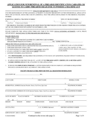 Fillable Online auburnmasspolice Application for newrenewal of a ...