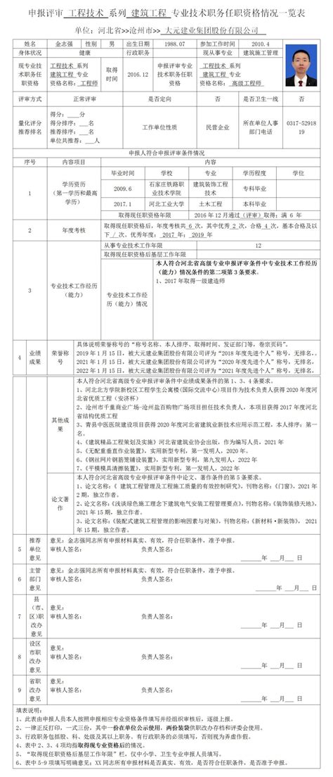 2019年申报中级职称人员评审公示 - 京鑫建设集团