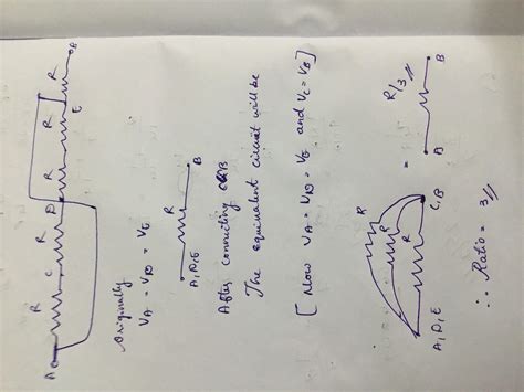 In the given in the given circuit all resistance are of r ohm if a wire ...