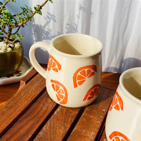 Orange Mug – CERAMICS AND HOME