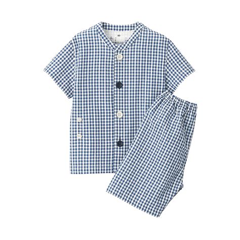 Children's Organic Cotton Seersucker Side Seamless Short Sleeves ...