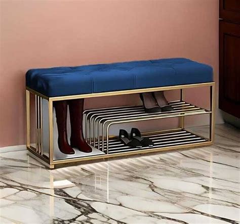 Shoe Rack with Seat - Entryway Bench & Organizer | Flipkart
