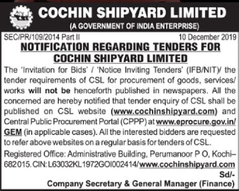 Welcome to Cochin Shipyard : ISO 9001 Certified - The biggest ...