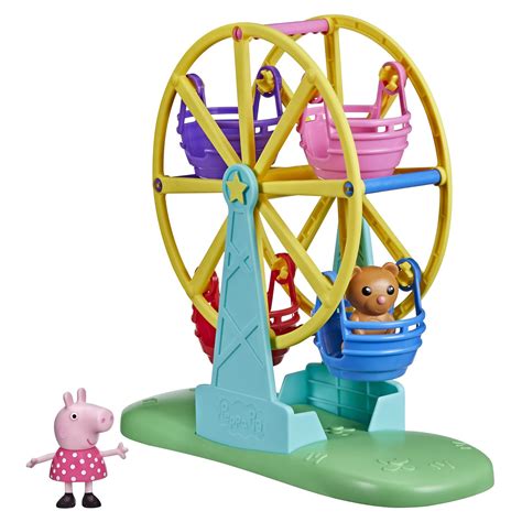 Buy Peppa Pig Adventures, Ferris Wheel Playset Preschool Toy Figure and ...